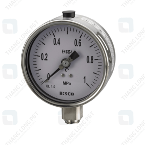 Đồng hồ đo áp suất công nghiệp tiêu chuẩn DIN Hisco
