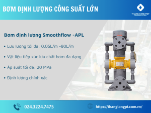 Bơm định lượng công suất lớn hãng Tacmina