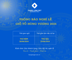 Thông báo lịch nghỉ lễ Giỗ tổ Hùng Vương 2024