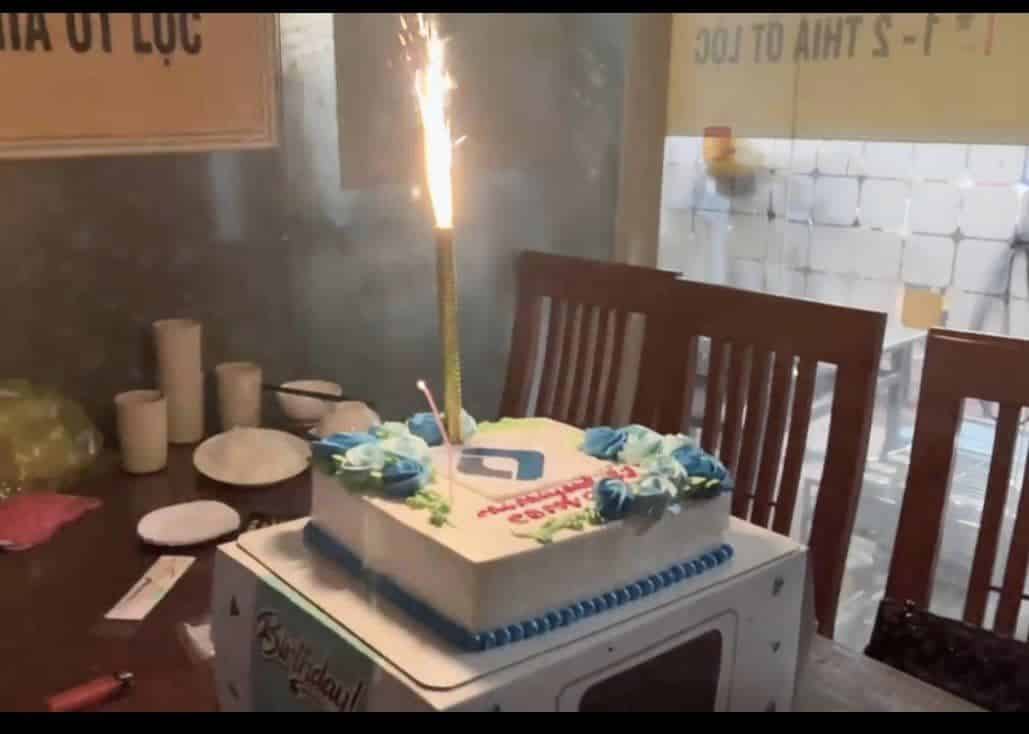 Sinh nhật Quý là dịp các thành viên được giao lưu gặp gỡ 