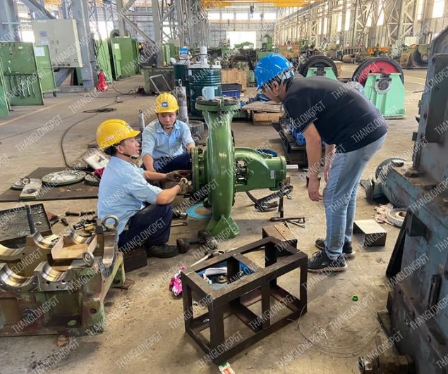 Thăng Long P&T tư vấn chuyển đổi và hỗ trợ lắp đặt phớt làm kín cơ khí bơm ly tâm trong nhà máy thép
