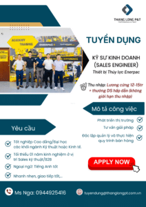 Tuyển dụng kỹ sư kinh doanh