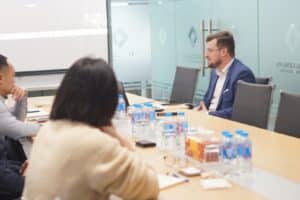 Thăng Long P&T đón tiếp đại diện hãng Verderair đến thăm và làm việc