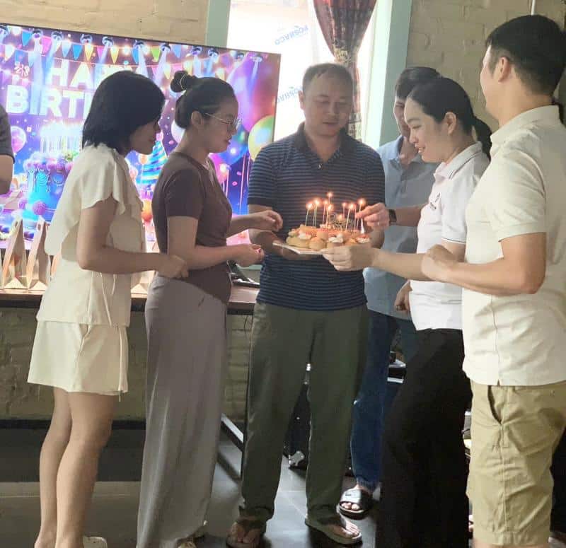 Công đoàn Thăng Long P&T tổ chức sinh nhật quý