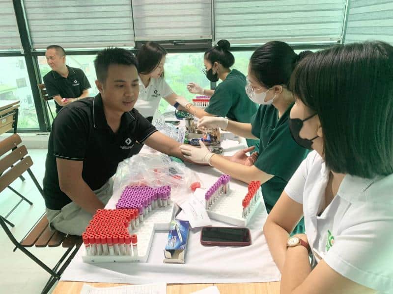 Thăng Long P&T tổ chức khám sức khỏe tổng quát cho CBNV 2026