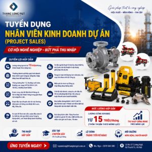 Tuyển dụng nhân viên kinh doanh dự án (Project sales)
