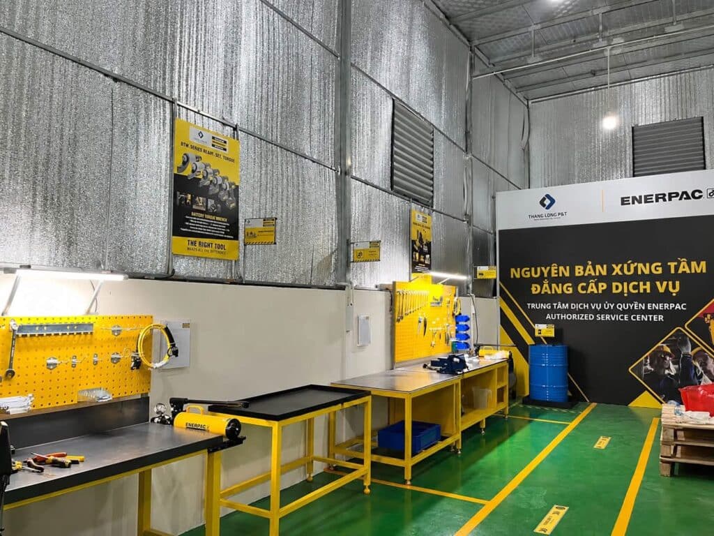 Xưởng dịch vụ mới của Thăng Long P&T